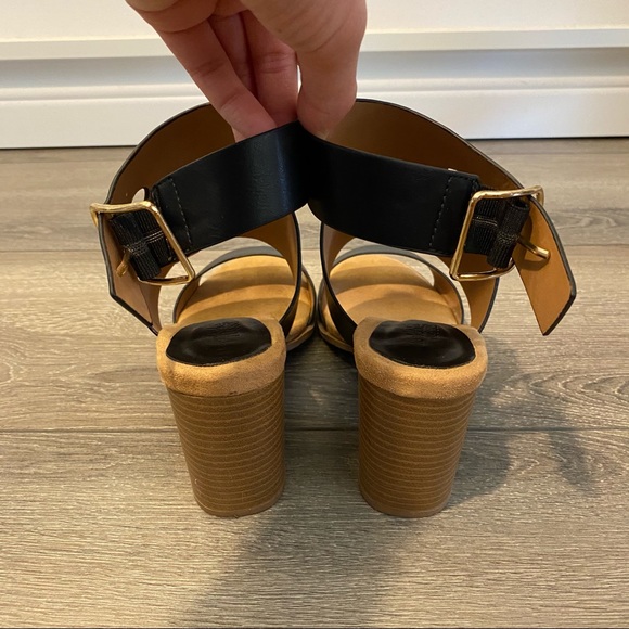 Charlotte Russe black sandal heels - Picture 3 of 7